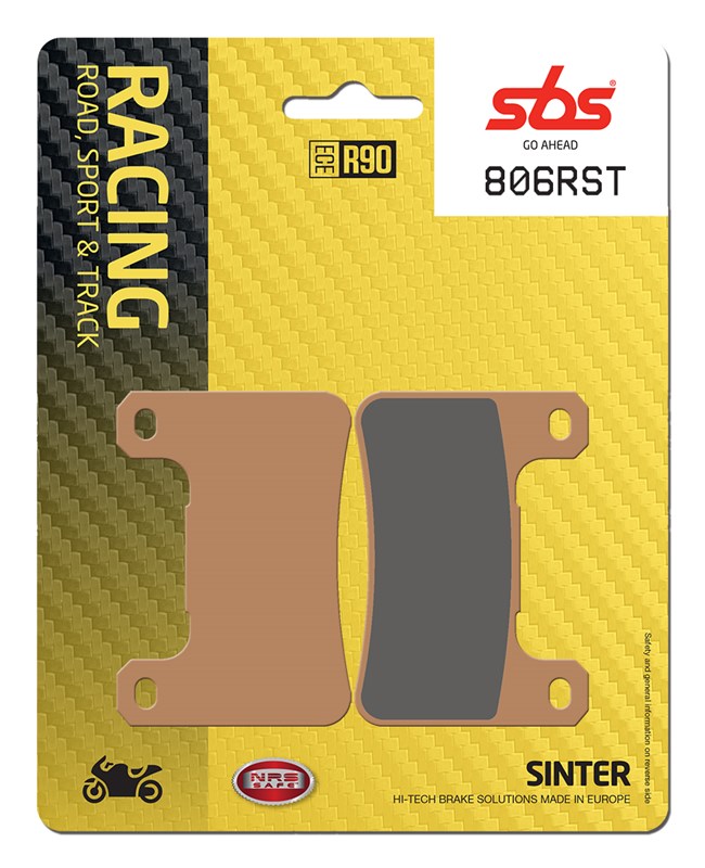 SBS brake pads KH379 track and sport sinteredcolour gold SUZUKI GSX-R 600/750/100/1300 front (806RST)